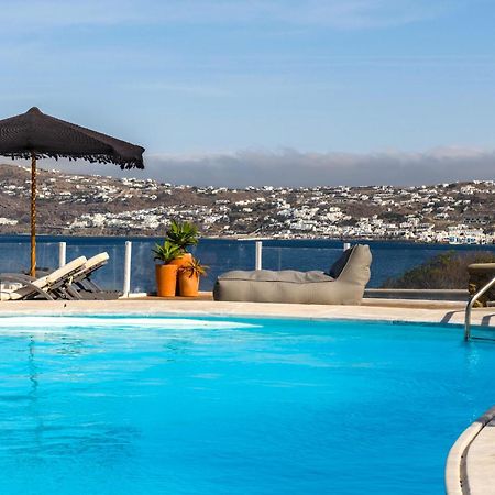 Cosset Villa Bohochic Sea&Harbourview And Sunset By One-Villas 오르노스 외부 사진