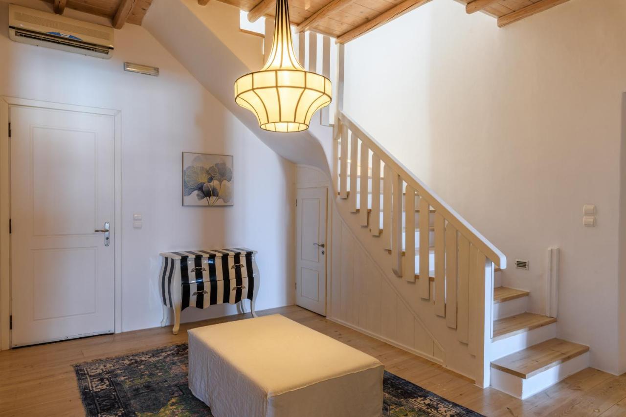 Cosset Villa Bohochic Sea&Harbourview And Sunset By One-Villas 오르노스 외부 사진