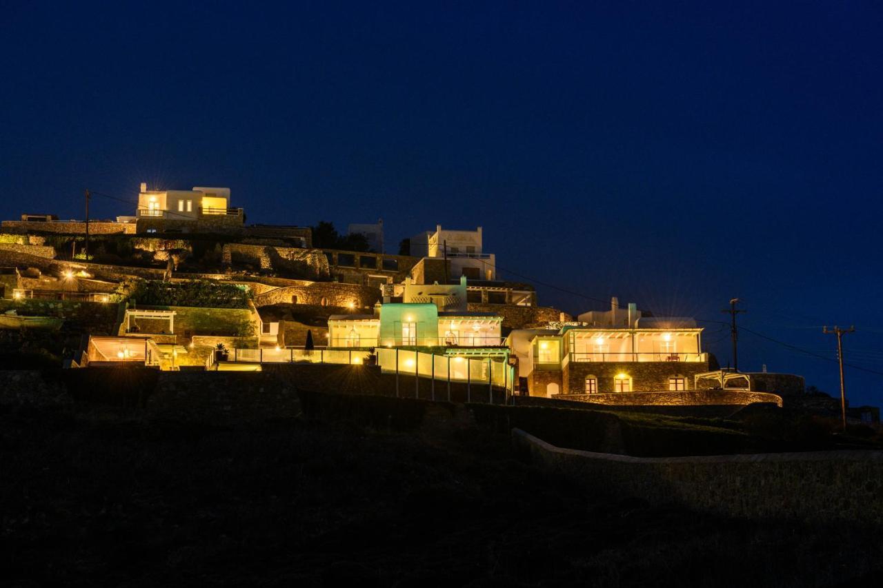 Cosset Villa Bohochic Sea&Harbourview And Sunset By One-Villas 오르노스 외부 사진