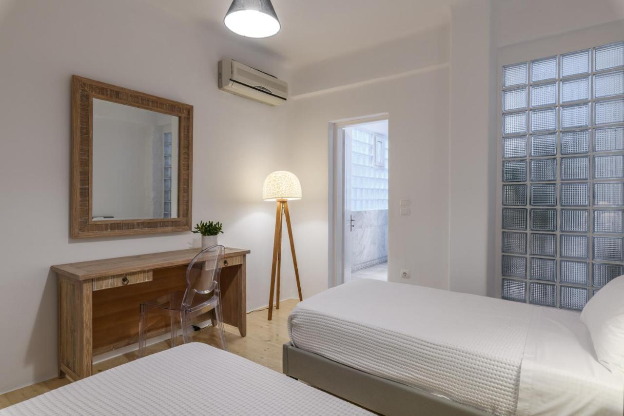 Cosset Villa Bohochic Sea&Harbourview And Sunset By One-Villas 오르노스 외부 사진