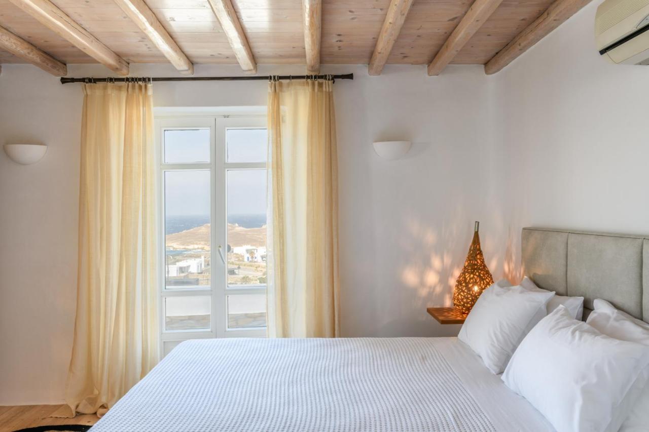 Cosset Villa Bohochic Sea&Harbourview And Sunset By One-Villas 오르노스 외부 사진