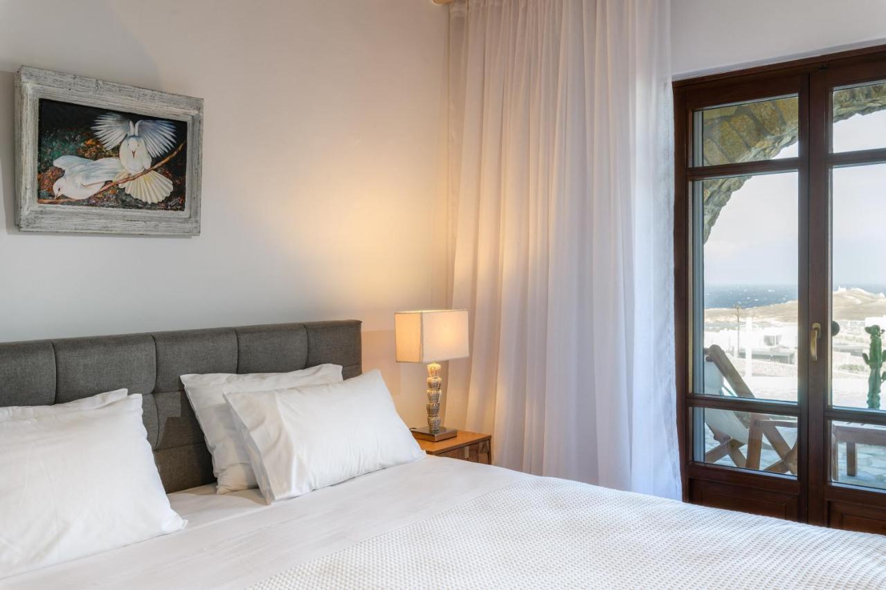 Cosset Villa Bohochic Sea&Harbourview And Sunset By One-Villas 오르노스 외부 사진