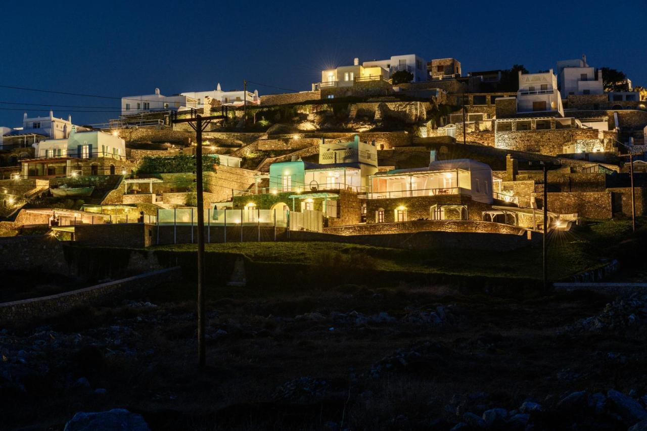 Cosset Villa Bohochic Sea&Harbourview And Sunset By One-Villas 오르노스 외부 사진