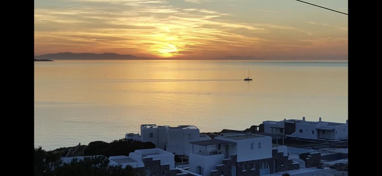 Cosset Villa Bohochic Sea&Harbourview And Sunset By One-Villas 오르노스 외부 사진
