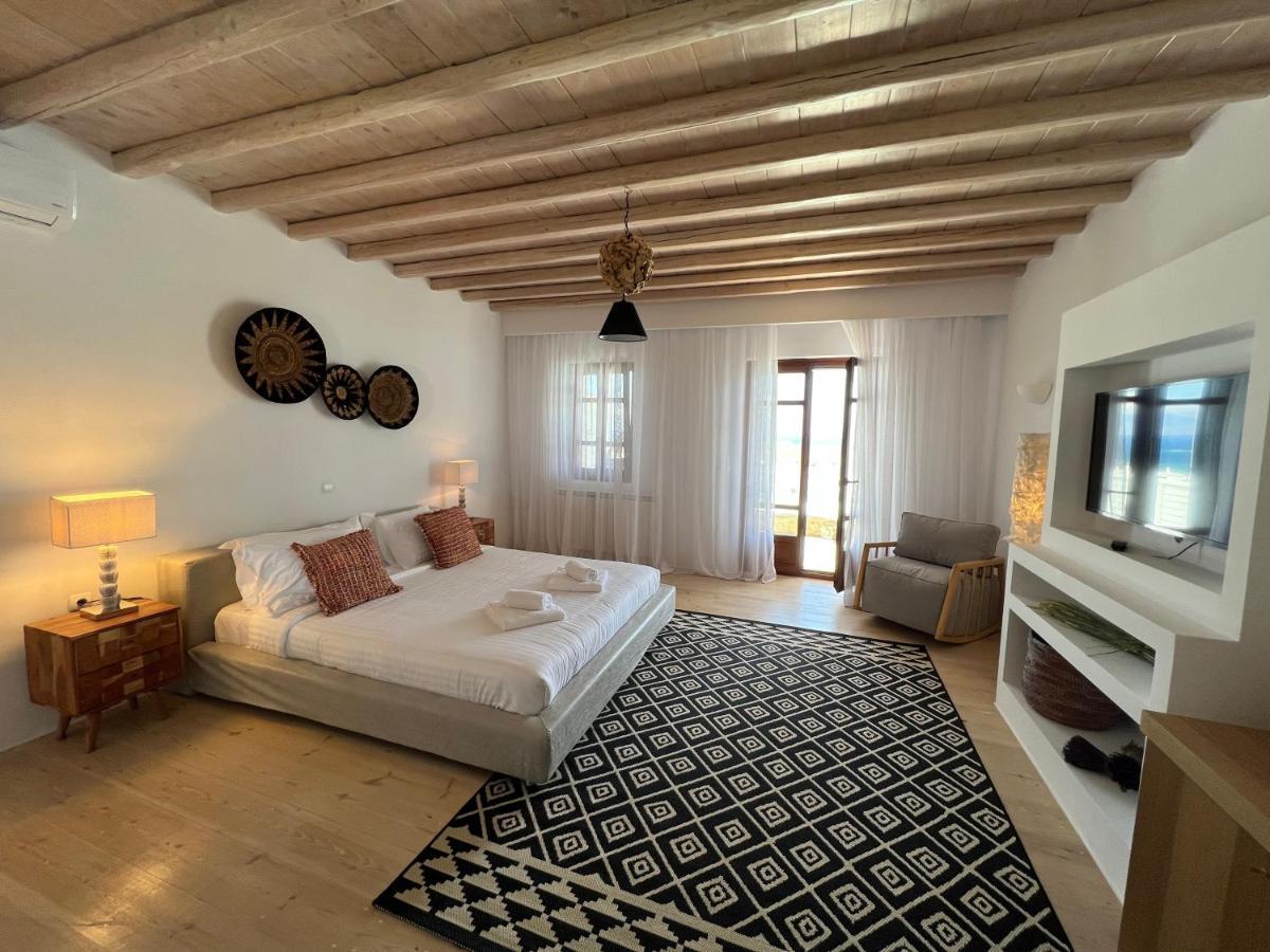 Cosset Villa Bohochic Sea&Harbourview And Sunset By One-Villas 오르노스 외부 사진